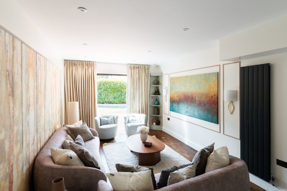 living room boho eclectic style project gallery image 4