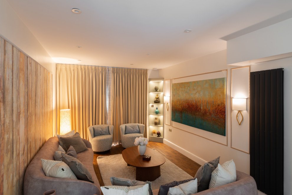 living room boho eclectic style project gallery image 11