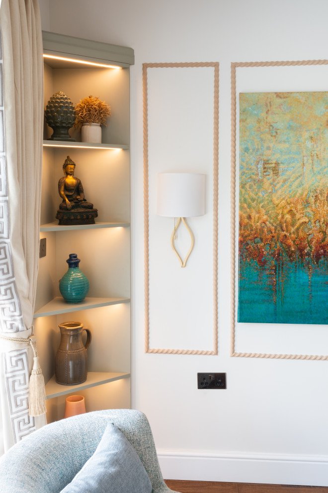 living room boho eclectic style project gallery image 18