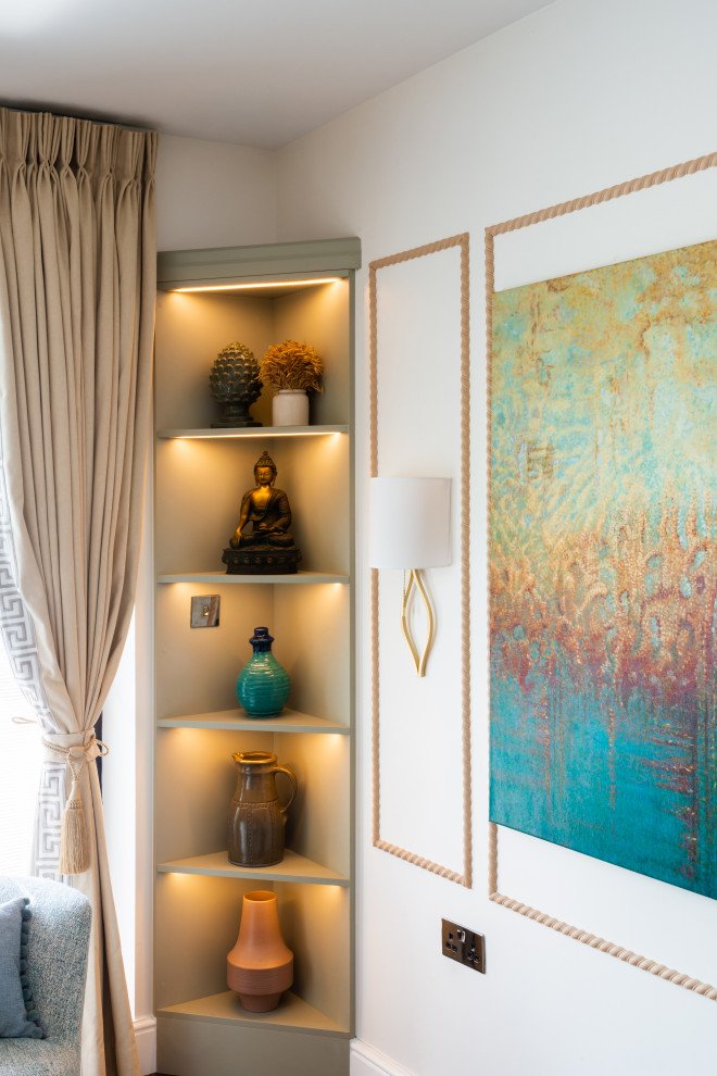 living room boho eclectic style project gallery image 19