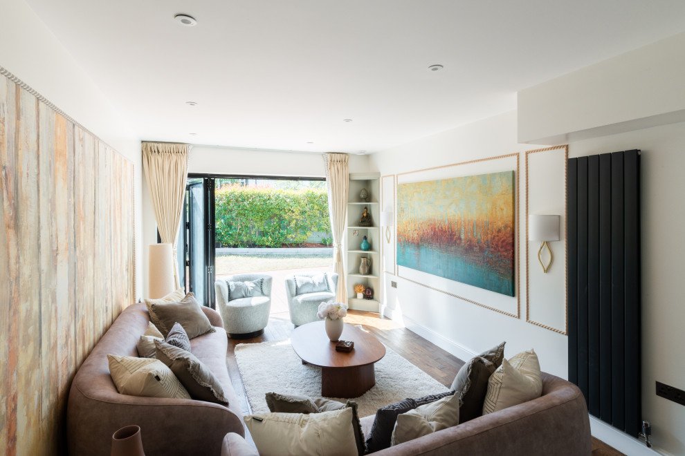 living room boho eclectic style project gallery image 2